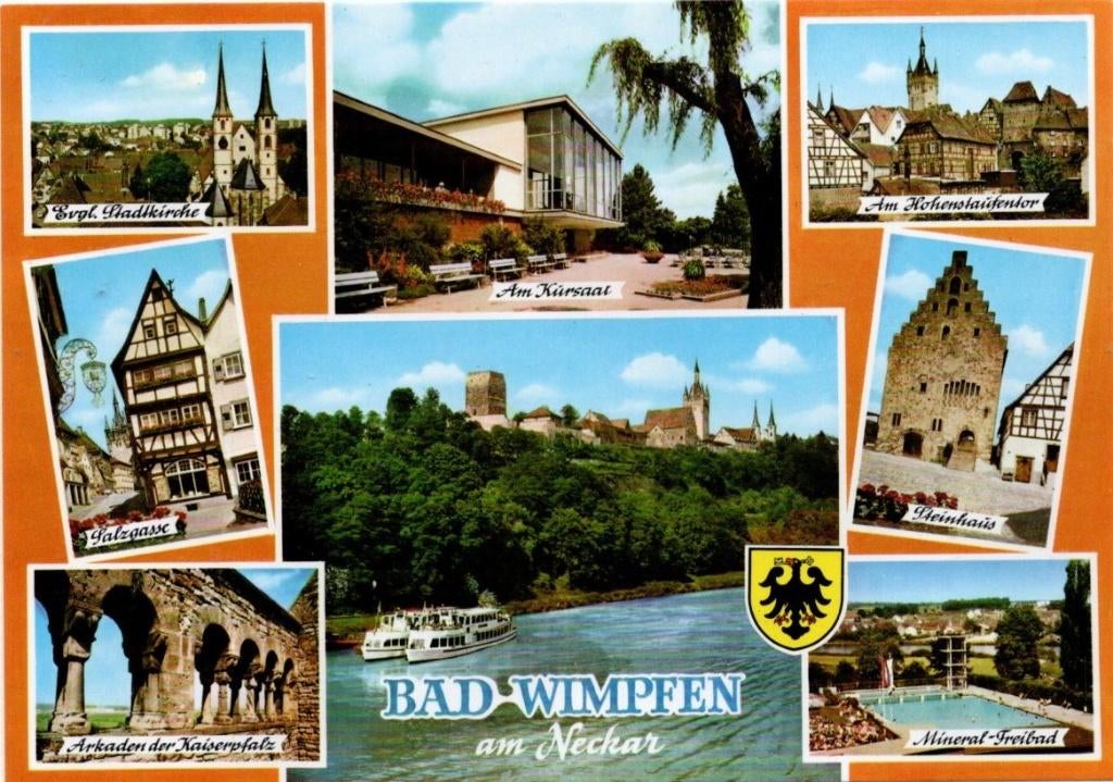 7 Ansichtkaarten Duitsland:, Verzamelen, Ophalen of Verzenden, 1960 tot 1980, Ongelopen, Duitsland