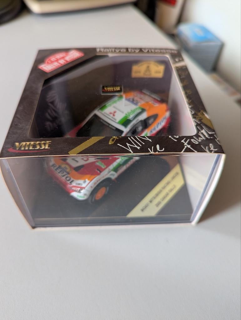 Mitsubishi Racing Lancer #300, Hobby en Vrije tijd, Modelauto's | 1:43, Ophalen of Verzenden, Nieuw, Auto, Overige merken