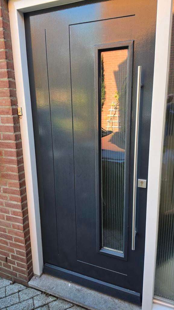 Houten voordeur, 7 jaar oud, 92,5x211 cm, Ophalen, Gebruikt, 80 tot 100 cm, Buitendeur