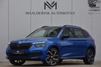 Skoda Kamiq 1.0 TSI Automaat Monte Carlo Panodak, Trekhaak u, Auto's, Skoda, Stof, Gebruikt, Blauw, 1156 kg