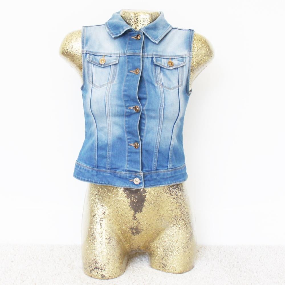 Zara Kids Spijker Hesje (162 cm) - 22 € 15,-, Kinderen en Baby's, Kinderkleding | Maat 164, Overige typen, Jongen of Meisje, Ophalen of Verzenden