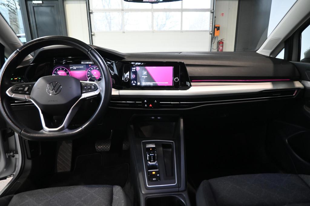 Volkswagen Golf 1.5 eTSI R-Line Automaat Clima Carplay Cruis, Auto's, Stof, 4 cilinders, Met garantie (alle), Bluetooth