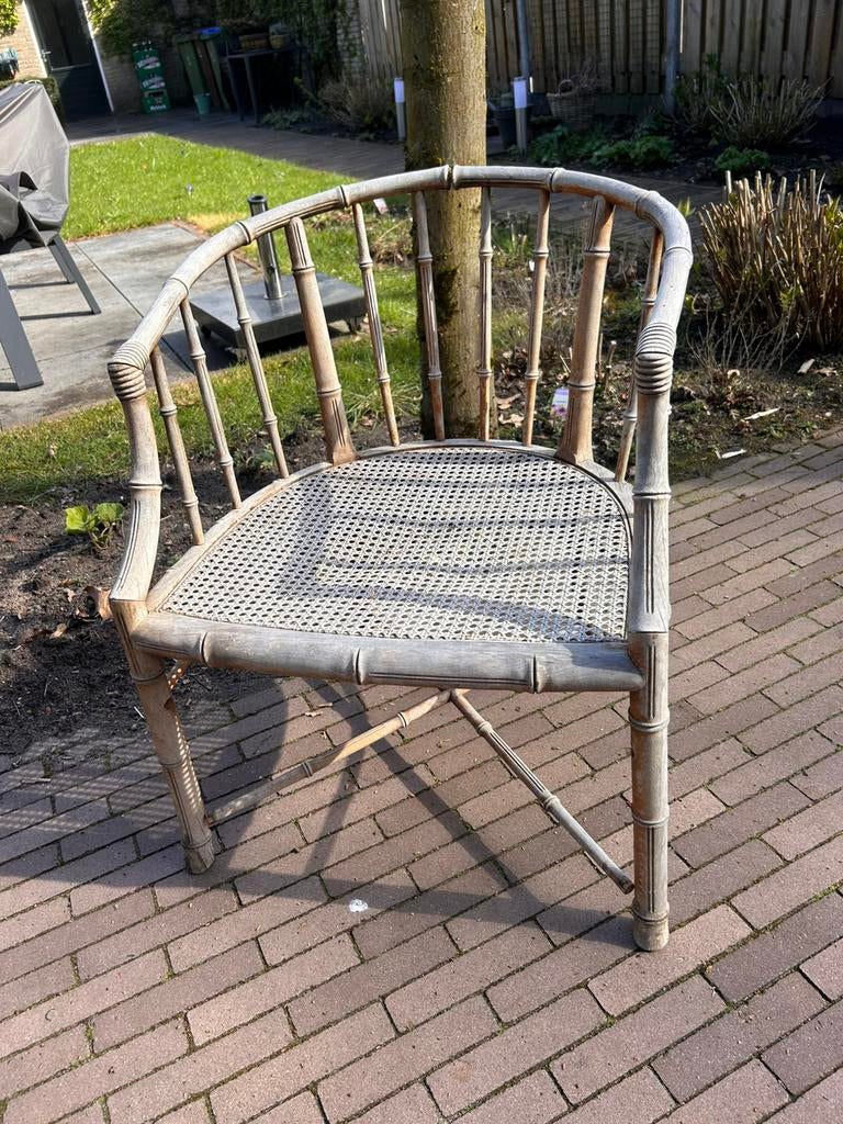 Brocante stoeltje voor een sfeerhoekje in de tuin, Antiek en Kunst, Curiosa en Brocante, Ophalen
