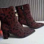 Lureaux laarsjes, zwart/rood, mt 38, Ophalen of Verzenden, Nieuw, Rood