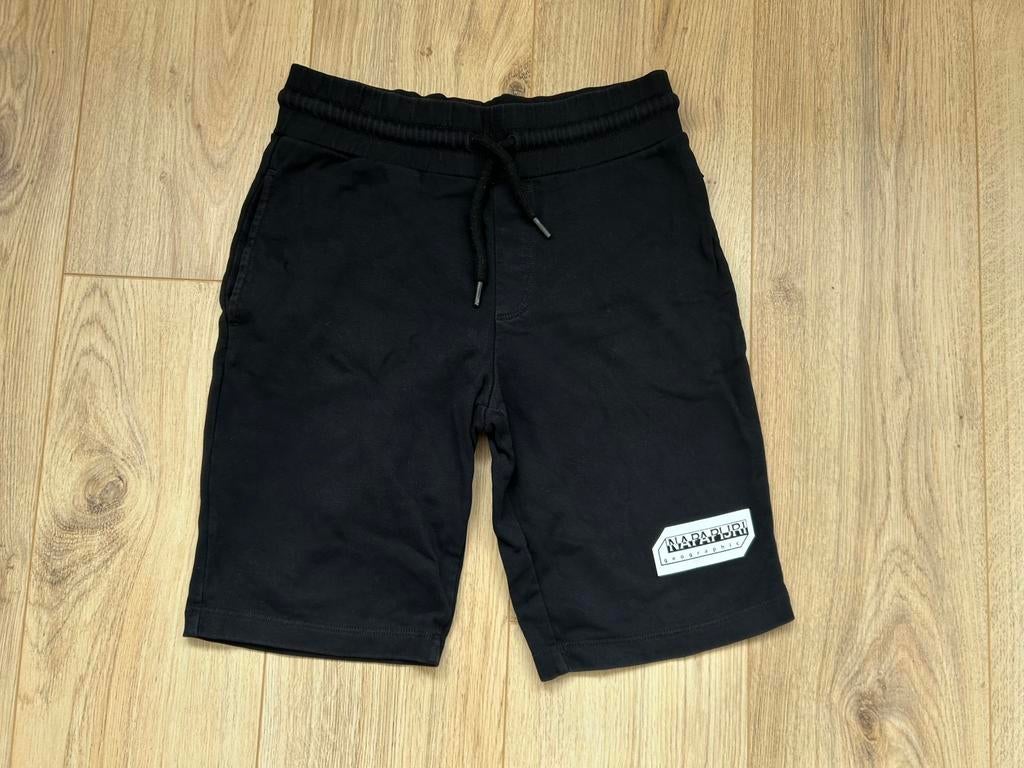 ZGAN Napapijri korte sweat jogging broek zwart 158 / 164, Ophalen of Verzenden, Zo goed als nieuw, Jongen, Broek