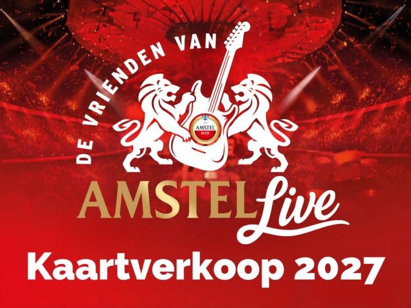 Vrienden van Amstel Live, Tickets en Kaartjes, Twee personen, Januari