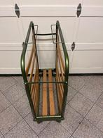 Praktisch opklapbed (optie: matras) - ideaal voor logees, Huis en Inrichting, Ophalen, Eenpersoons, 190 cm of minder, Zo goed als nieuw