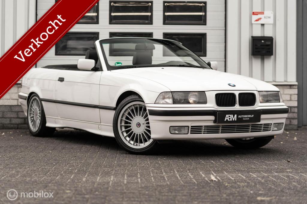BMW 3-serie E36 Cabrio 325i Alpina M-Paket Originele staat, Auto's, Achterwielaandrijving, Gebruikt, Cabriolet, 4 stoelen
