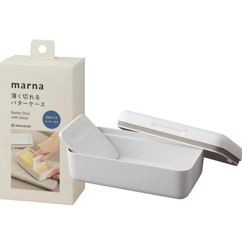 Marna botervloot met snijder (wit) - Zo goed als nieuw, Ophalen, Overige typen, Kunststof, Zo goed als nieuw