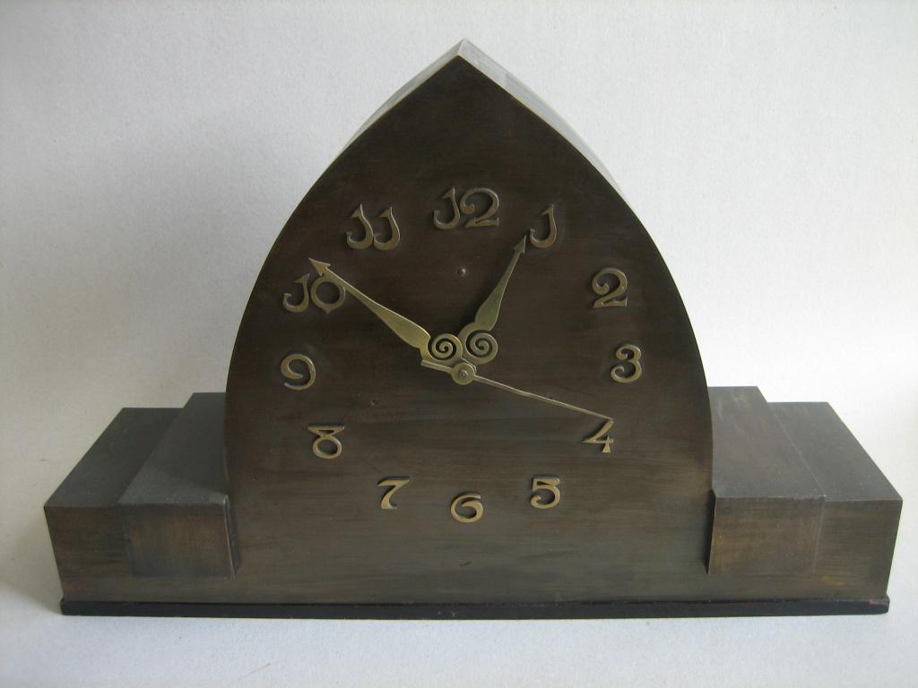 Oude Amsterdamse School klok, Ophalen of Verzenden