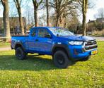 Toyota Hilux 2.4 D-4d-f 4WD 150PK Xtra Cabine Van 2023 Blauw, Stof, 4 cilinders, Blauw, Vierwielaandrijving