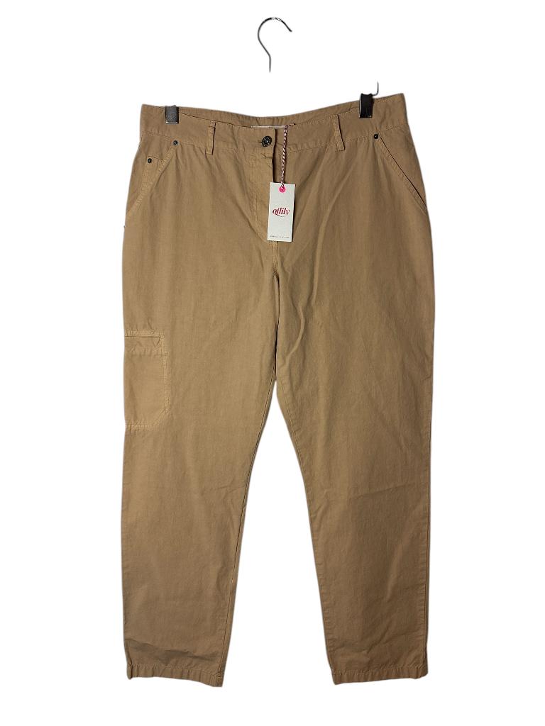 Oilily broek NIEUW L, Maat 38/40 (M), Verzenden, Beige, Nieuw