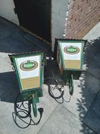 Brand bier terras lampen, Ophalen, Gebruikt, Reclamebord, Plaat of Schild, Brand