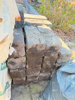 Stapelblokken stenen - Gebruikt, Doe-het-zelf en Verbouw, Metselstenen, Ophalen, Gebruikt, Beton