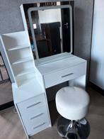 Kinder kaptafel met kruk en licht, Ophalen, 50 tot 100 cm, Zo goed als nieuw, Minder dan 100 cm