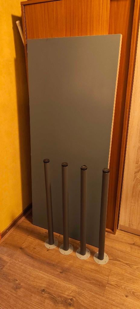 Ikea tafelblad met 4 poten, Ophalen, Overige typen, Gebruikt, Spaanplaat of MDF