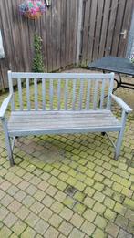 Hardhouten tuinbank, Tuin en Terras, Tuinbanken, Ophalen, Gebruikt, Hout