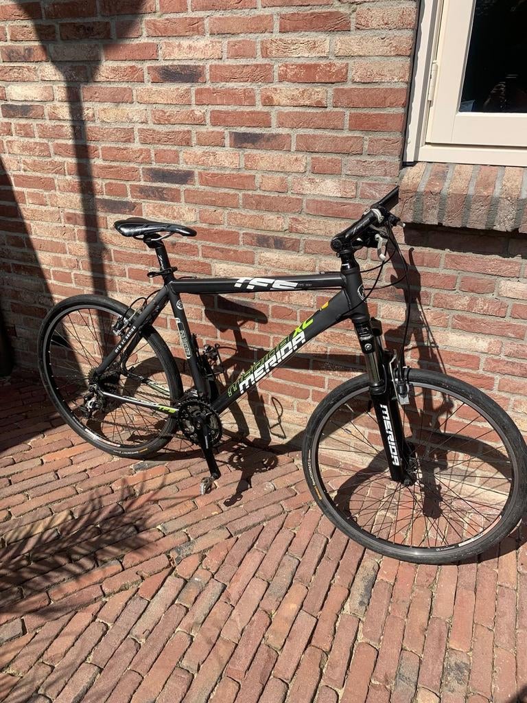 Merida TFS Mountainbike - Zwart/Groen, Fietsen en Brommers, Gebruikt, Hardtail, Heren, Merida