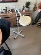 Verstelbare Loeplamp op Wielen - Ideaal voor Hobby & Werk, Ophalen of Verzenden, Gebruikt, Loeplamp