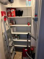 Wandrek met planken en dragers, Ophalen, Gebruikt