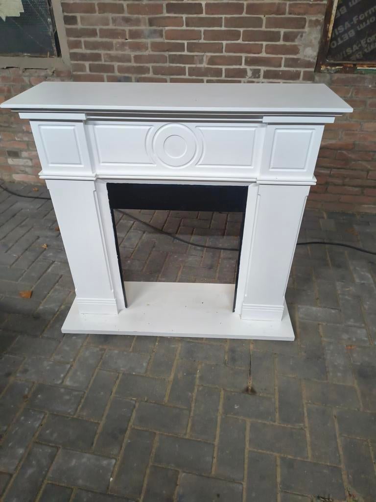 Leuke houten schouw - 105x37x99 cm, Ophalen of Verzenden, Gebruikt, Vrijstaande haard, Overige soorten