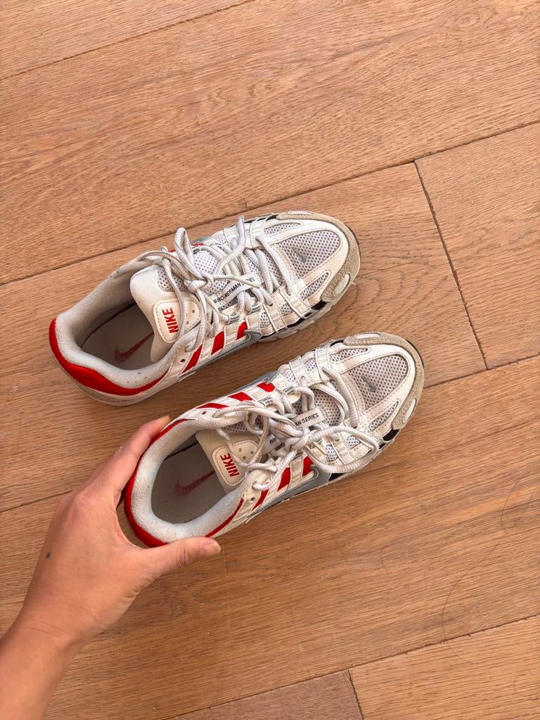 Nike sneakers p6000, Ophalen of Verzenden, Gedragen, Wit, Sneakers of Gympen