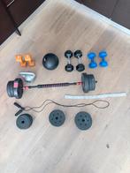 Complete Sportset: Dumbbells, Kettlebell, Springtouw & Meer, Ophalen, Gebruikt, Armen, Dumbbell