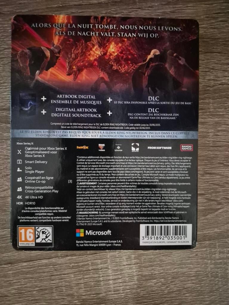 Elden ring nightreign, Ophalen, Nieuw