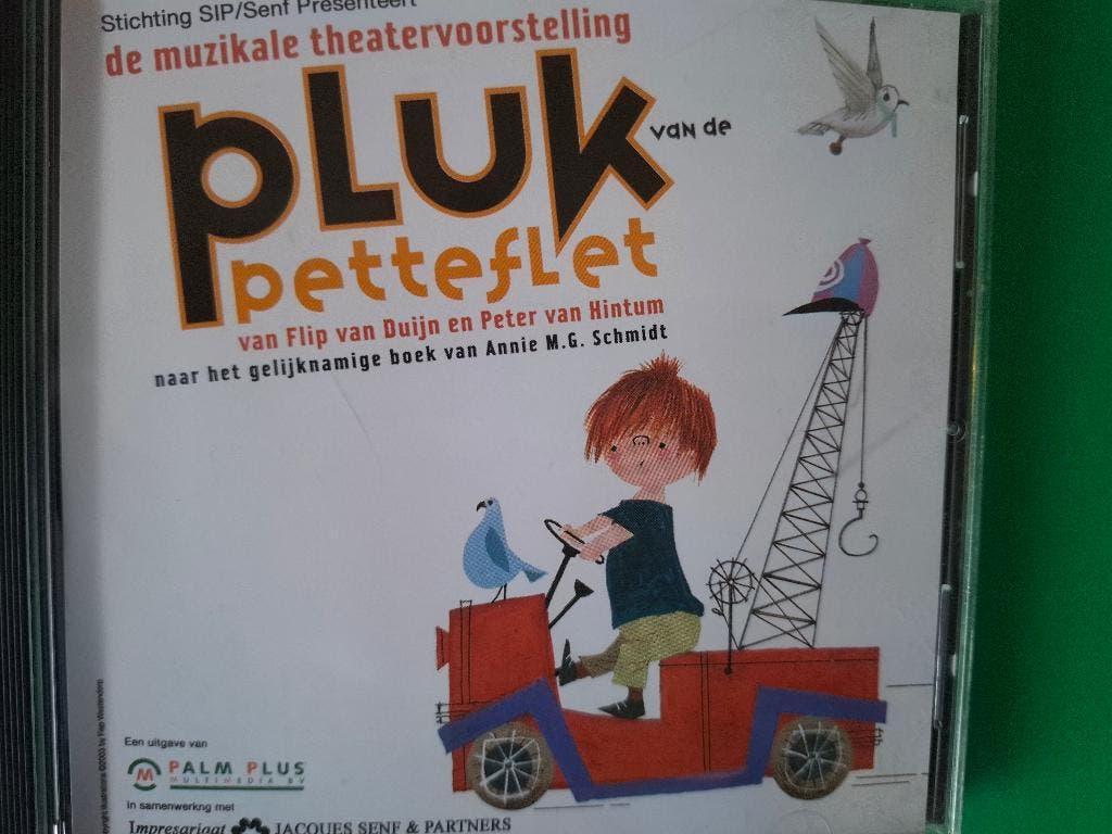 PLUK VAN DE PETTEFLET - DE MUZIKALE THEATERVOORSTELLING, Ophalen of Verzenden, Zo goed als nieuw, Muziek, 6 tot 9 jaar