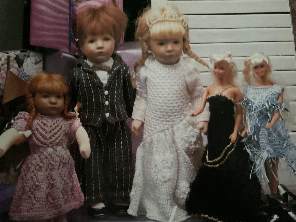 Tijdschrift Diana poppenkleertjes maken, Ophalen of Verzenden, Zo goed als nieuw, Breien of Haken, Patroon of Boek