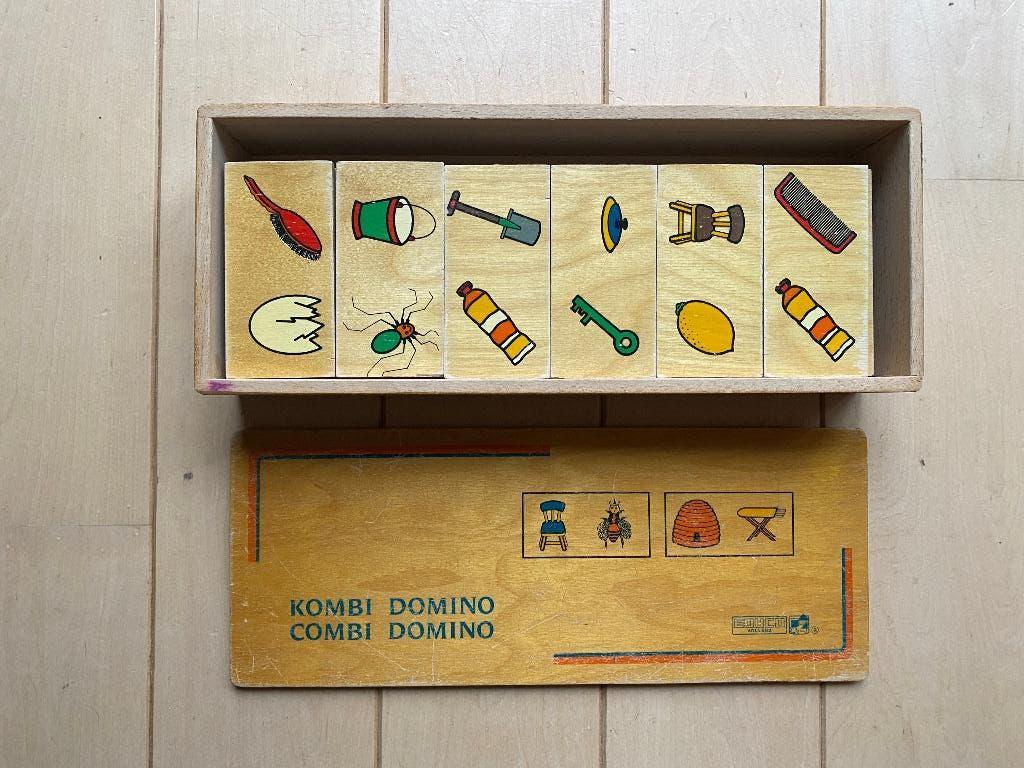 Educo kombi domino, Kinderen en Baby's, Speelgoed | Houten speelgoed, Ophalen of Verzenden, Gebruikt