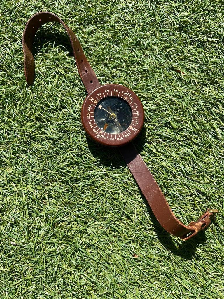 WO2 Amerikaans Taylor Wrist Compass vroegoorlogs airborne, Verzamelen, Amerika, Ophalen of Verzenden, Embleem of Badge