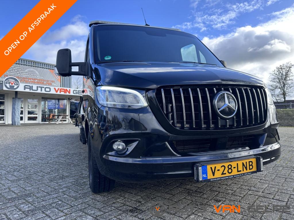Mercedes-Benz Sprinter 319 3.0 V6 CDI L3 LED Automaat ALU ba, Auto's, Bestelauto's, Automaat, Stof, Gebruikt, 2135 kg