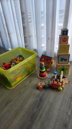 Houten speelgoed inclusief de box, Ophalen, Gebruikt