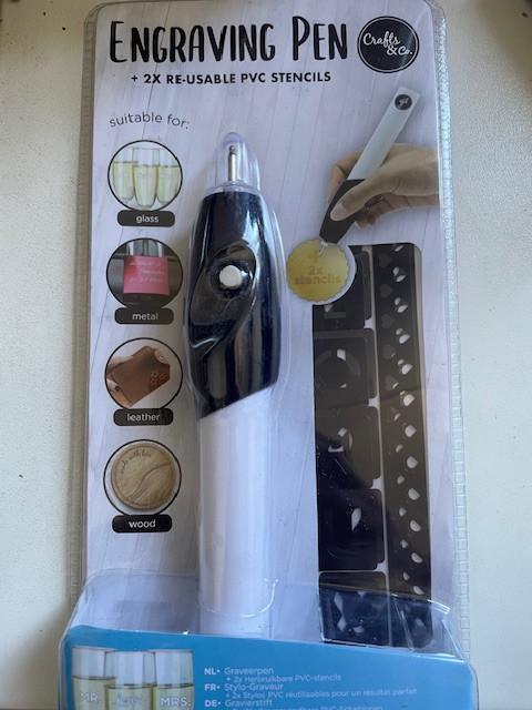 Graveer Pen, Graveerpen Graveren (Nieuw), Ophalen of Verzenden, Nieuw, Beschrijfbaar