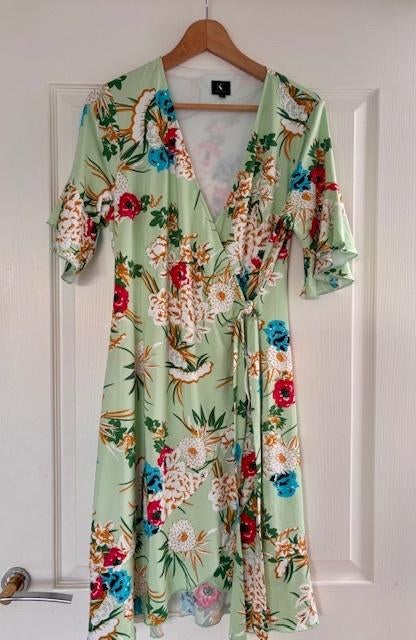 Jurk K-design overslagjurk maat M, Kleding | Dames, Maat 38/40 (M), K-design, Ophalen of Verzenden, Zo goed als nieuw