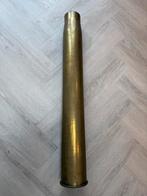 Duitse 8,8cm flak 41 messing huls 1944, Verzamelen, Ophalen of Verzenden, Duitsland, Hulzen of Bodemvondsten