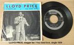 LLOYD PRICE, 4 stuks oude singles, Ophalen of Verzenden, Gebruikt, Overige formaten, Overige soorten