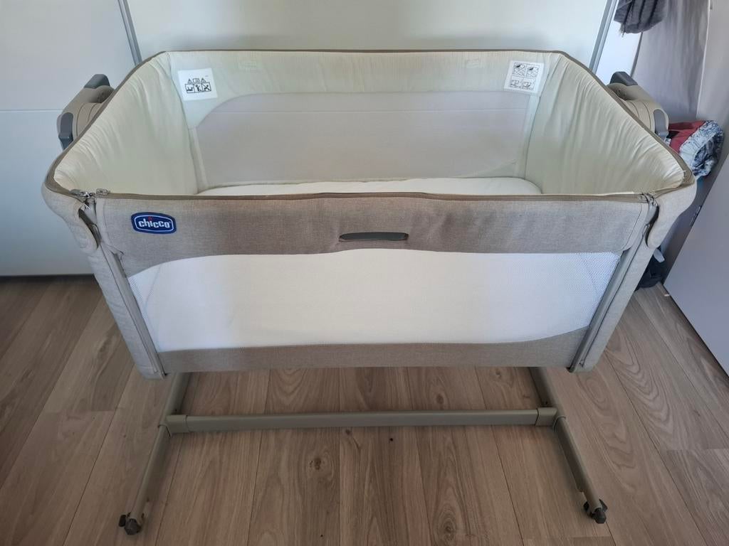 Cosleeper Chicco Next 2 me, Kinderen en Baby's, Kinderkamer | Bedden, Gebruikt, Minder dan 140 cm, 70 tot 85 cm, Ophalen