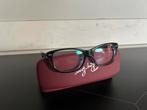 Ray Ban kinderbril op sterkte +0.75, Gebruikt, Zwart, Ophalen of Verzenden, Leesbril