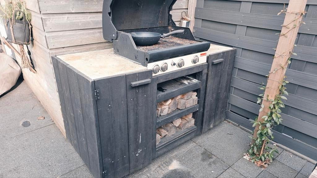 Barbecue gemaakt van originele Barbecook bbq, Ophalen, Gebruikt, Gas, Vrijstaand