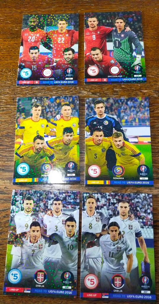 Voetbalplaatjes UEFA Euro 2016, Ophalen of Verzenden