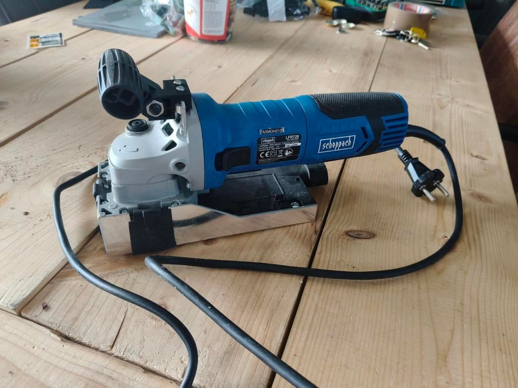 Scheppach freesmachine - Zo goed als nieuw, Overige soorten, Scheppach, Ophalen of Verzenden, Zo goed als nieuw