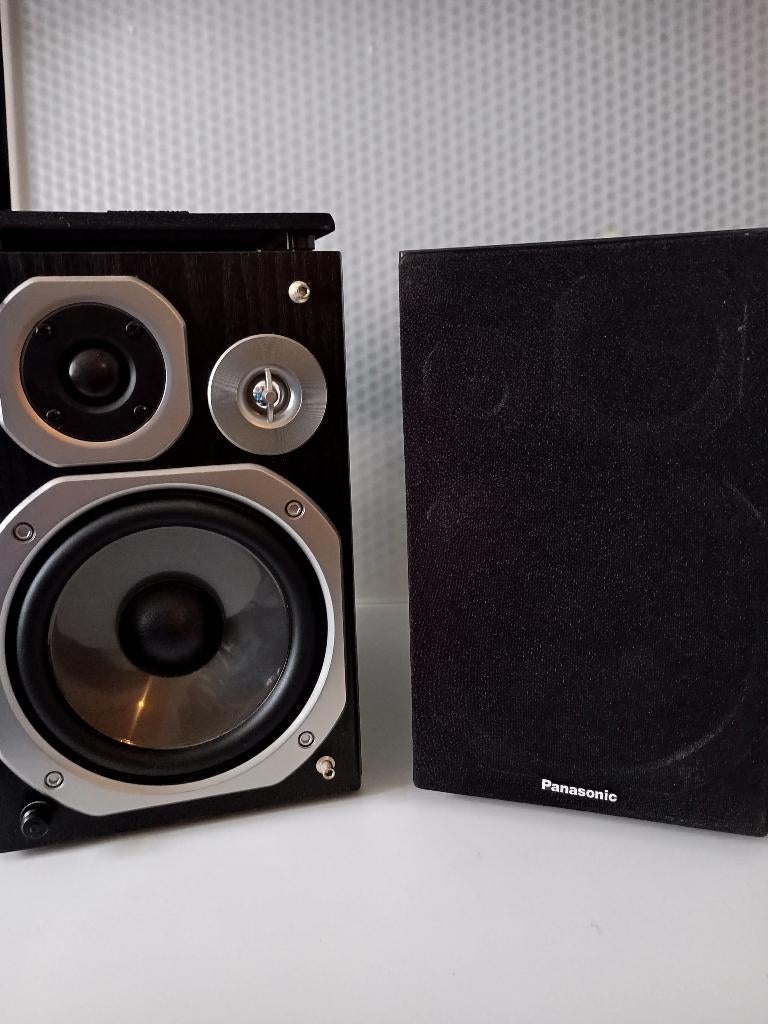 Panasonic speakers, Zo goed als nieuw, 60 tot 120 watt, Front, Rear of Stereo speakers, Ophalen