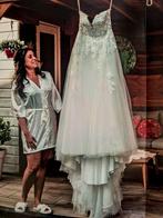 Prachtige Modeca trouwjurk - Zo goed als nieuw, Ophalen, Trouwjurk, Wit, Zo goed als nieuw