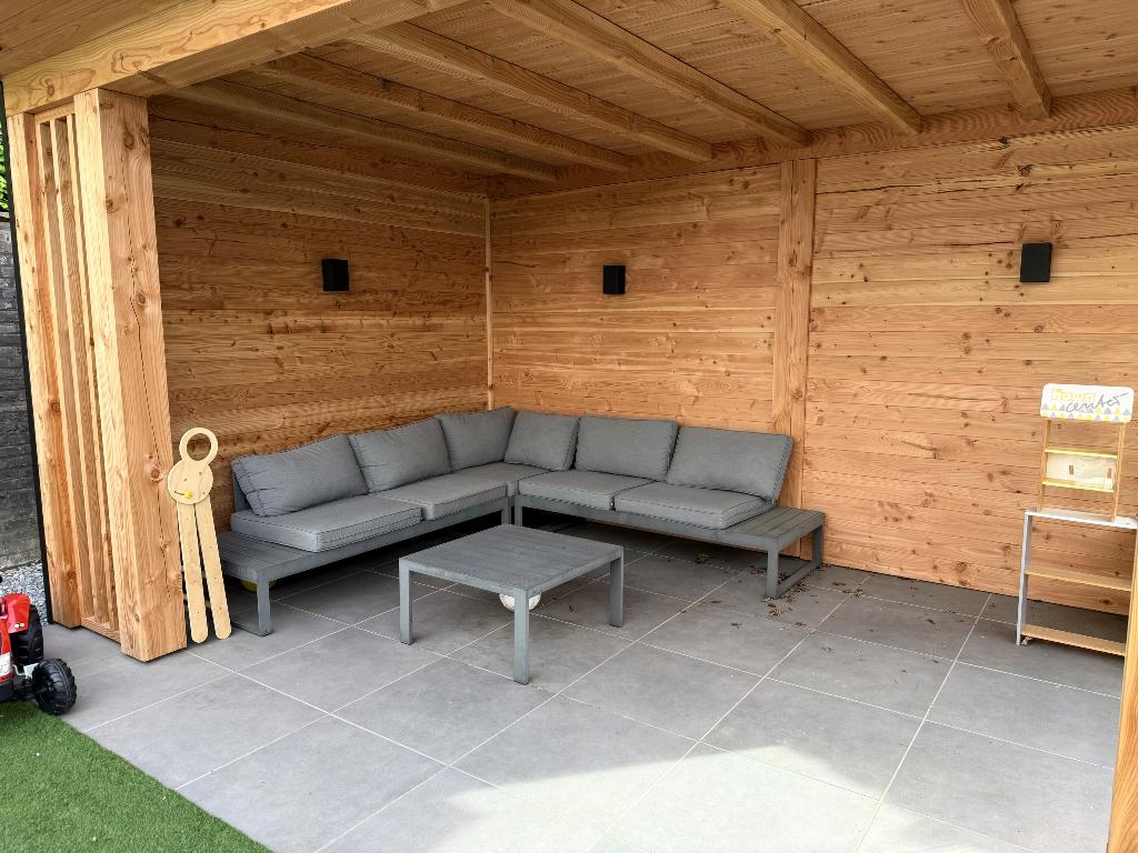 Loungeset tuin, Ophalen, 5 zitplaatsen, Gebruikt, Bank