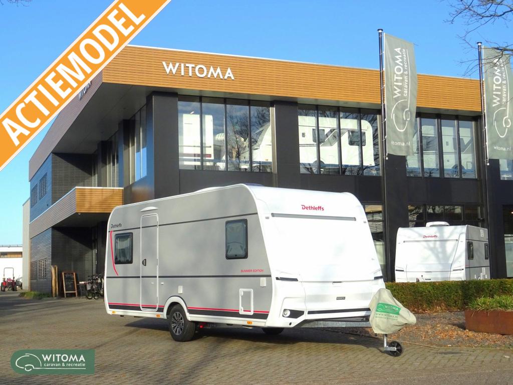 Dethleffs Summer Edition 470 FR 50 jaar Witoma voordeel!, Rondzit, Bedrijf, Schokbreker, Overige typen