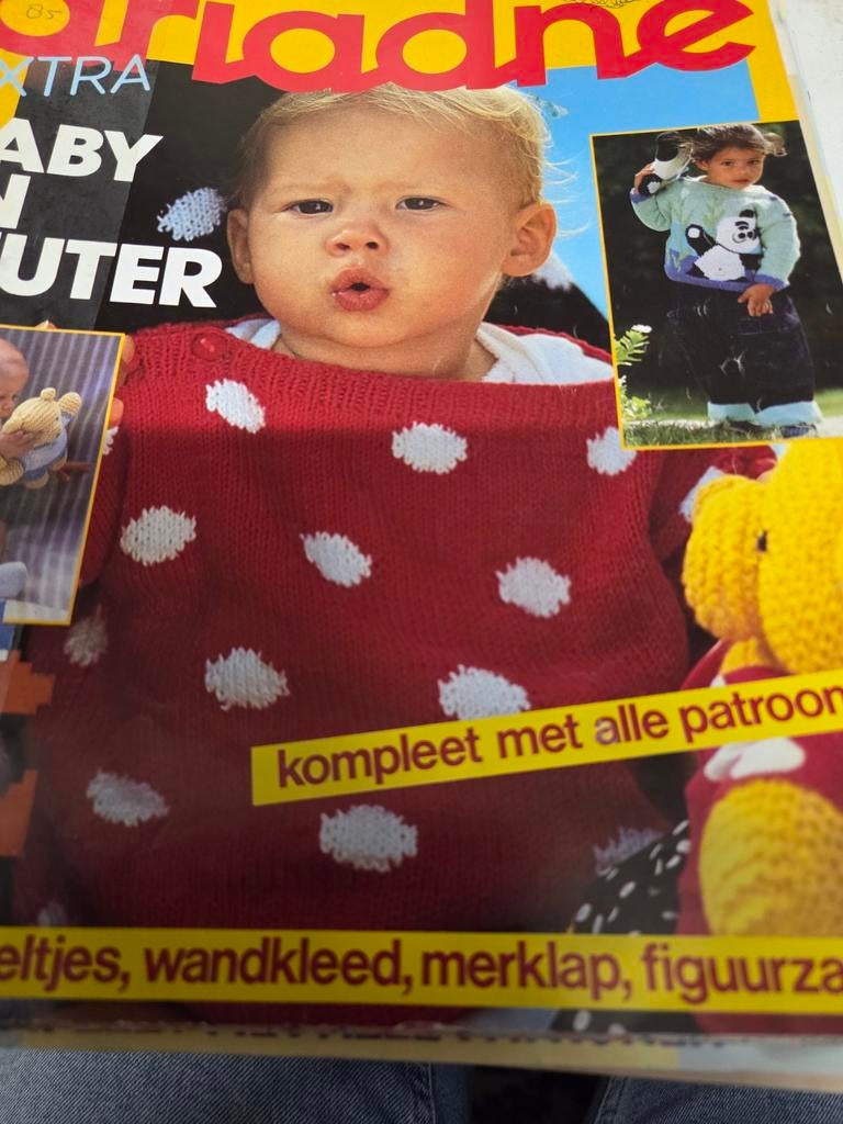 Zolderopruiming  baby en peuter ariadne, Hobby en Vrije tijd, Kledingpatronen, Ophalen of Verzenden, Kind, Overige merken