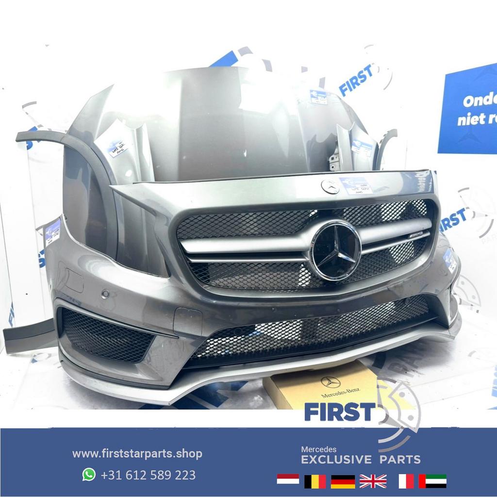 W156 X156 GLA45 AMG VOORKOP Mercedes GLA 45 2013-2017 ORIGIN, Gebruikt, -, Voor, Ophalen of Verzenden