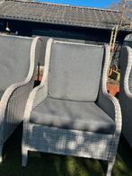 Lounge wicker tuinstoelen met kussens, Tuin en Terras, Ophalen, Gebruikt, Wicker